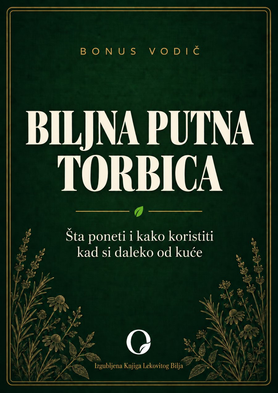 Naslovnica vodiča Biljna Putna Torbica