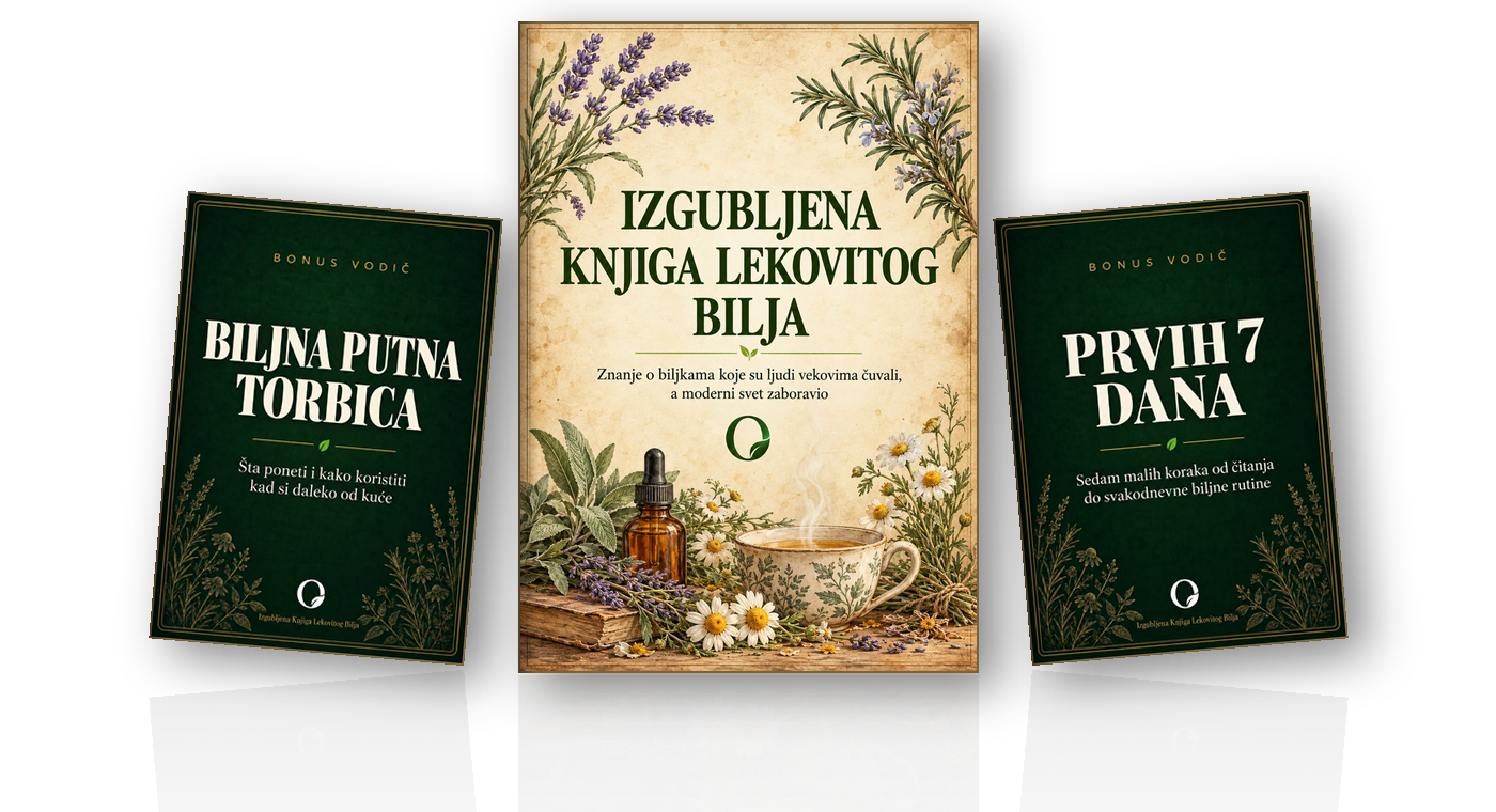 Izgubljena Knjiga Lekovitog Bilja, i dva bonus vodiča